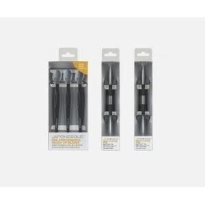 3 JAPONESQUE Skin Clearing Tool Blackhead Pimple Extractor & Brow Shaping Razor